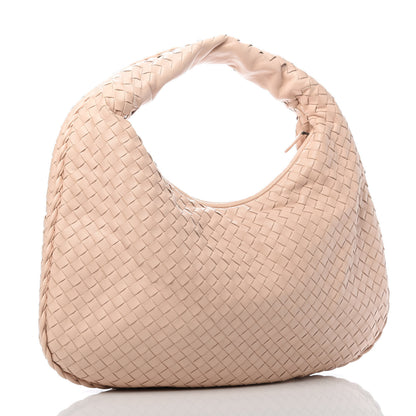 Bottega Veneta Nappa Intrecciato Medium Veneta Hobo Flamingo 3 of 9