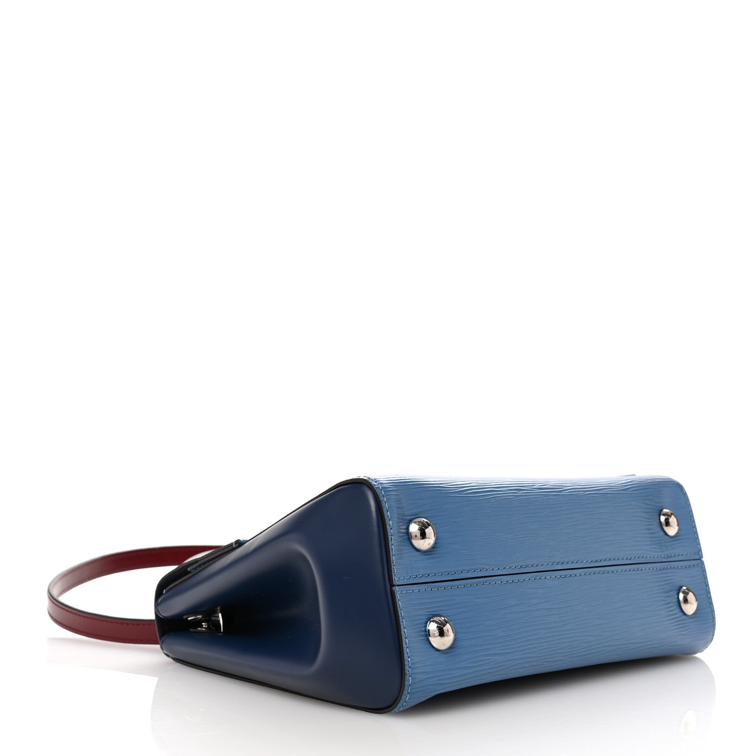 Louis Vuitton Epi Cluny BB Cyan Indigo Fuchsia 4 of 12