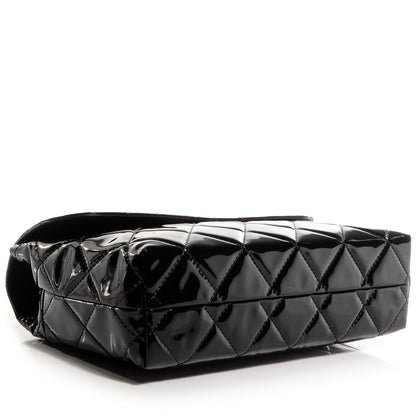 Chanel Vinyl In the Business Flap Black 4 of 9