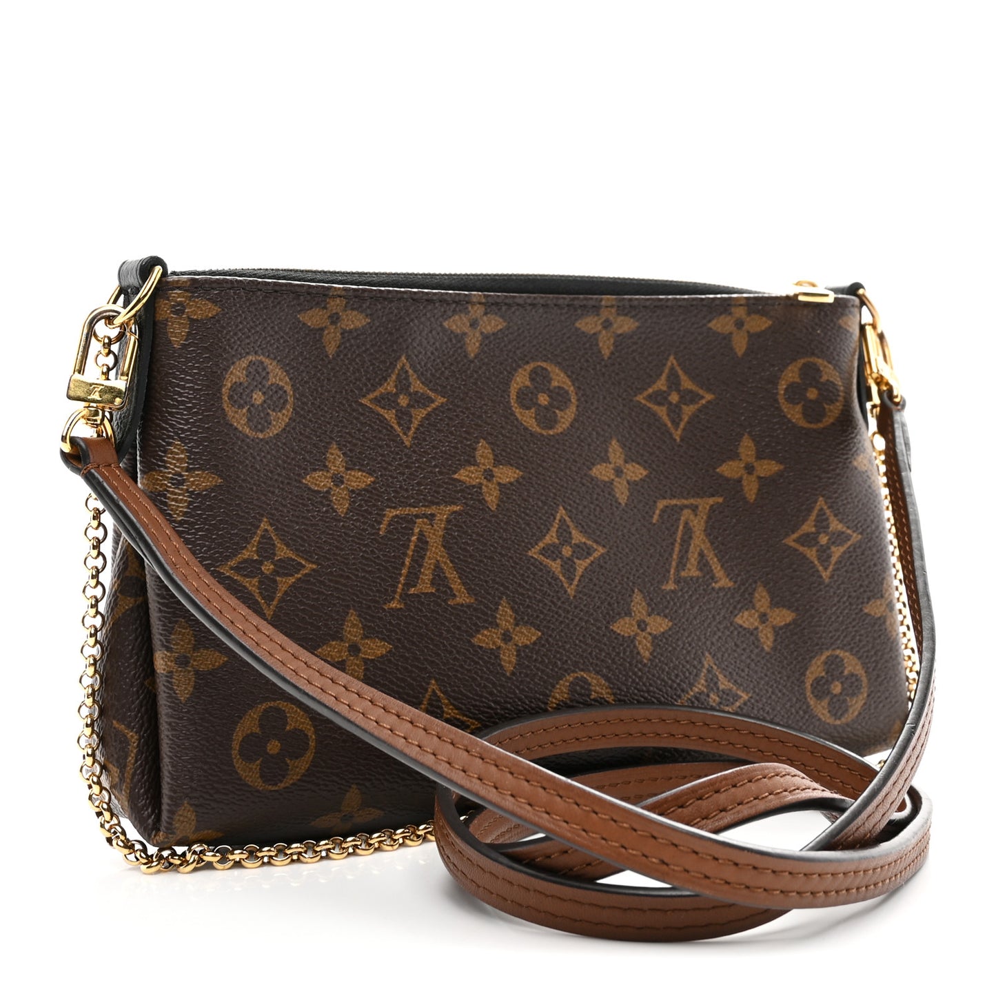 Monogram Pallas Clutch Black