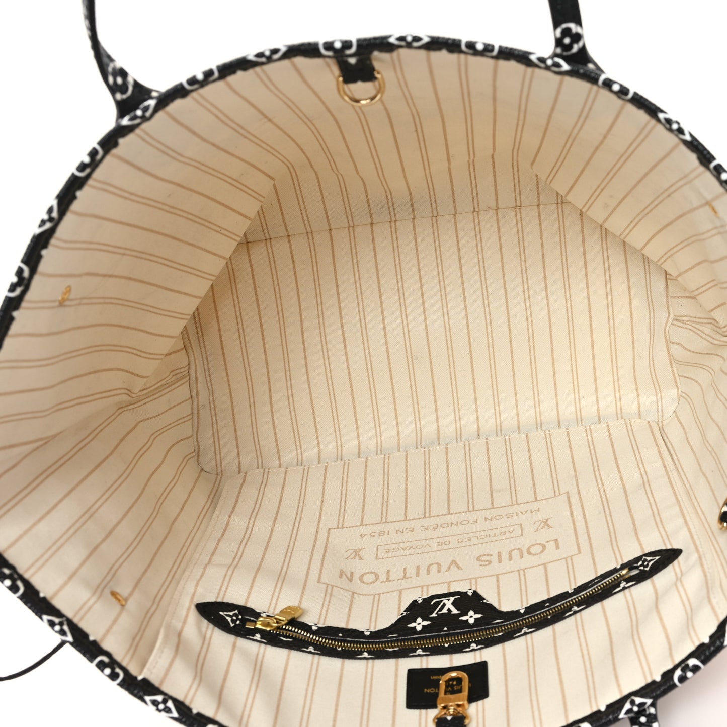 Monogram Giant Jungle Neverfull MM Ivory