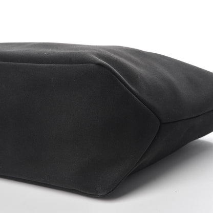 Prada Canapa Racing Logo Shopping Tote Black Azzurro 10 of 14