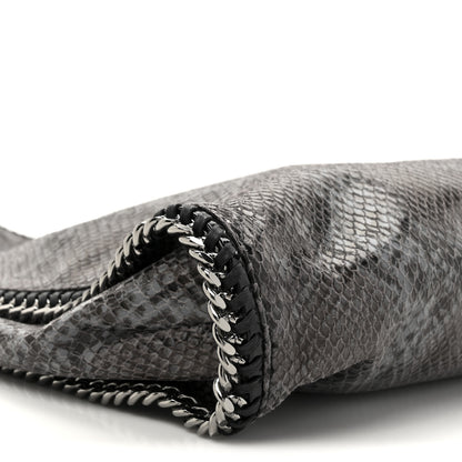 Stella McCartney Eco Python Big Falabella Hobo Dark Grey 10 of 11