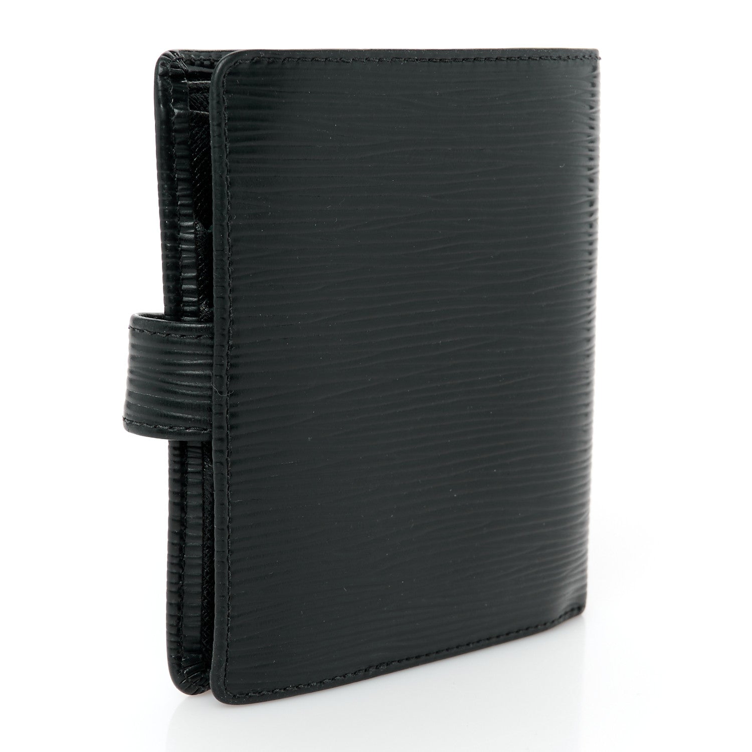 Louis Vuitton Epi Porte-Billets Compact Wallet Black 3 of 8