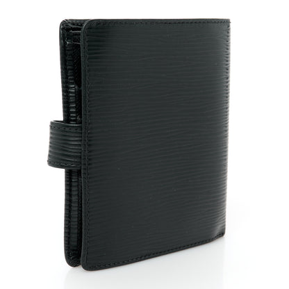Louis Vuitton Epi Porte-Billets Compact Wallet Black 3 of 8
