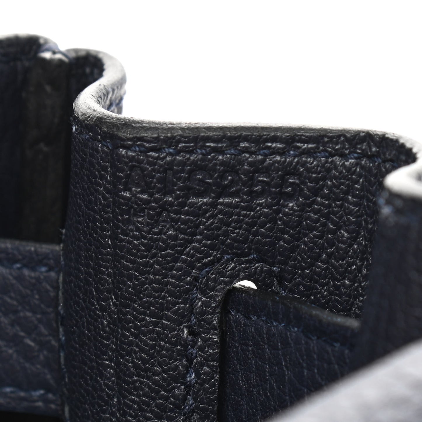 Togo Matte Alligator Kelly Retourne Touch 28 Bleu Nuit Bleu Marine