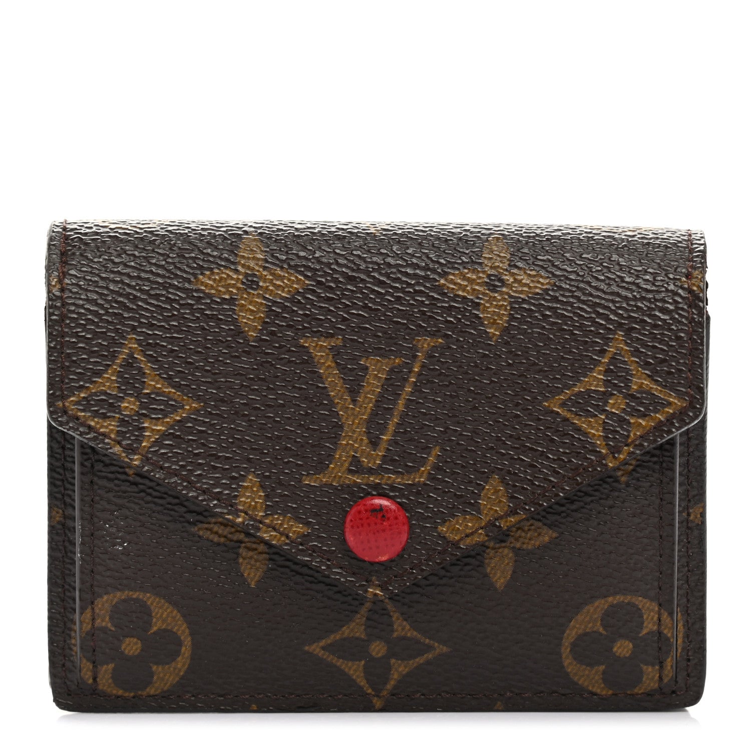 Louis Vuitton Monogram Compact Marie Wallet Rouge 1 of 9