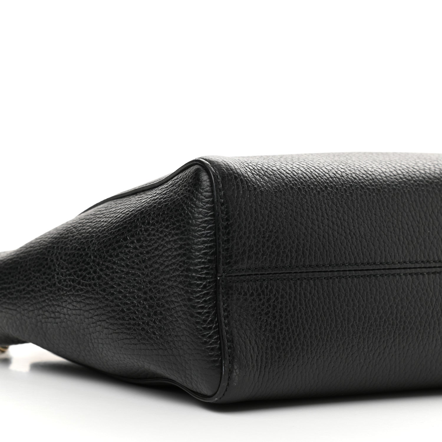 Gucci Dollar Calfskin Mini Swing Top Handle Bag Black 8 of 10