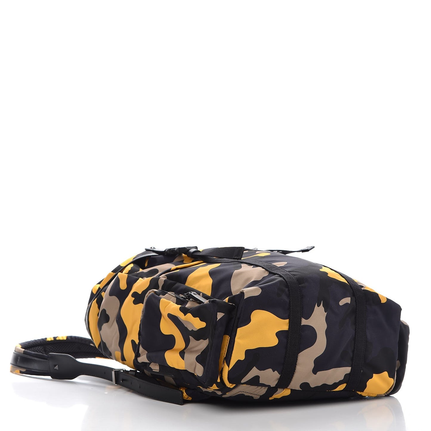 Nylon Camouflage Drawstring Backpack Multicolor