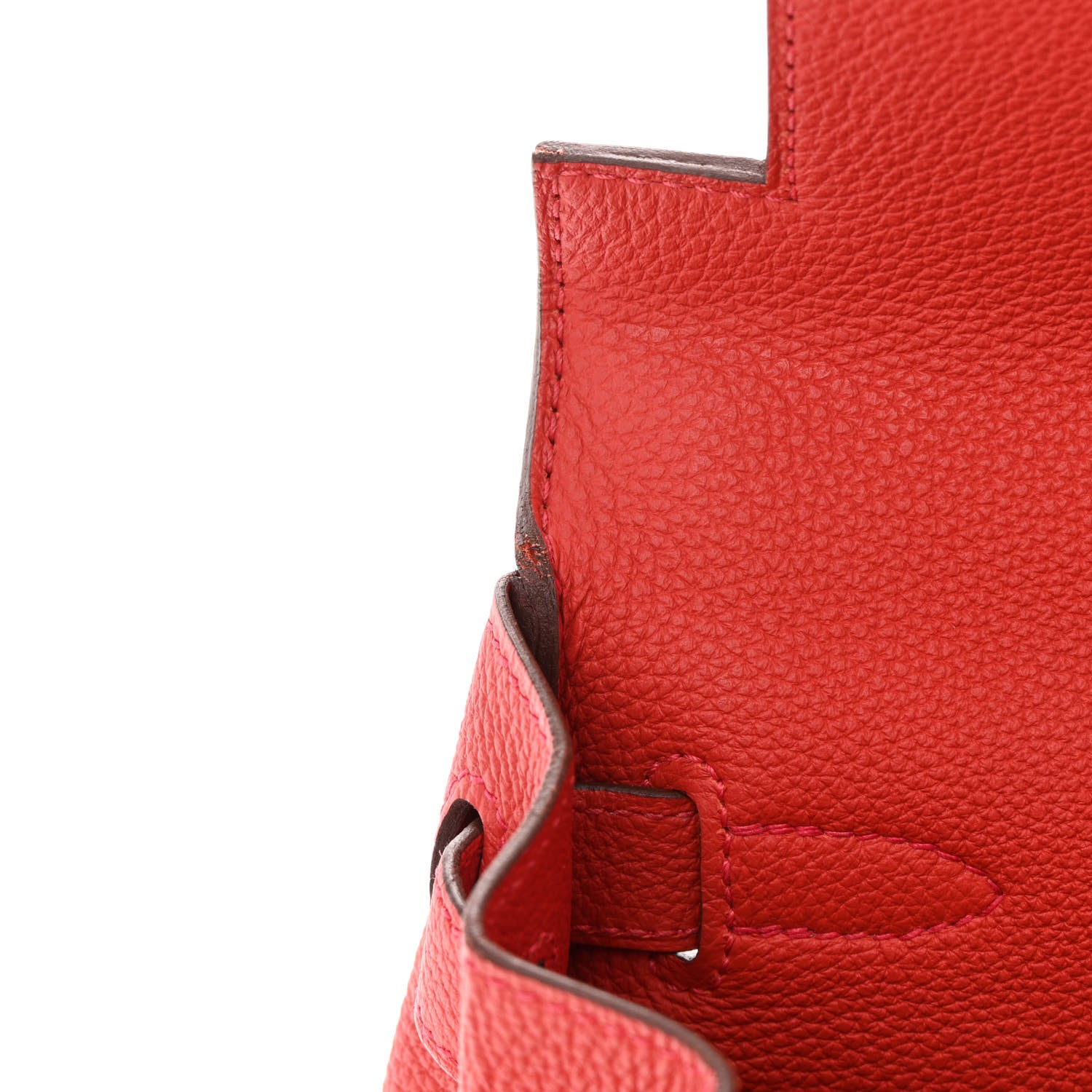 Hermes Togo Kelly Retourne 28 Rouge Casaque 12 of 14