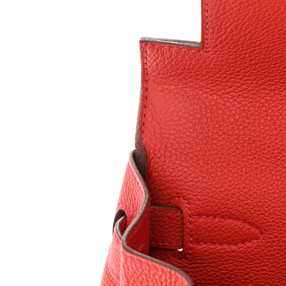 Hermes Togo Kelly Retourne 28 Rouge Casaque 12 of 14