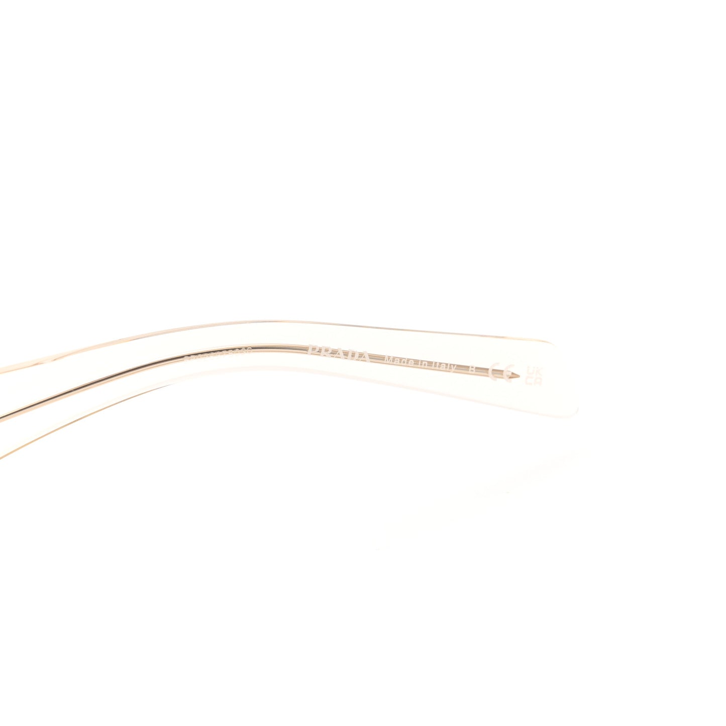 Cat Eye Sunglasses SPR 13Z Transparent Beige