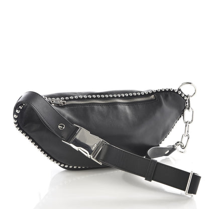 Alexander Wang Lambskin Attica Studded Belt Bag Black 2 of 7