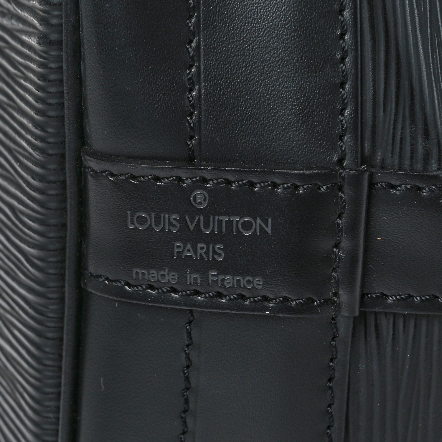 Louis Vuitton Epi Noe Black 5 of 9