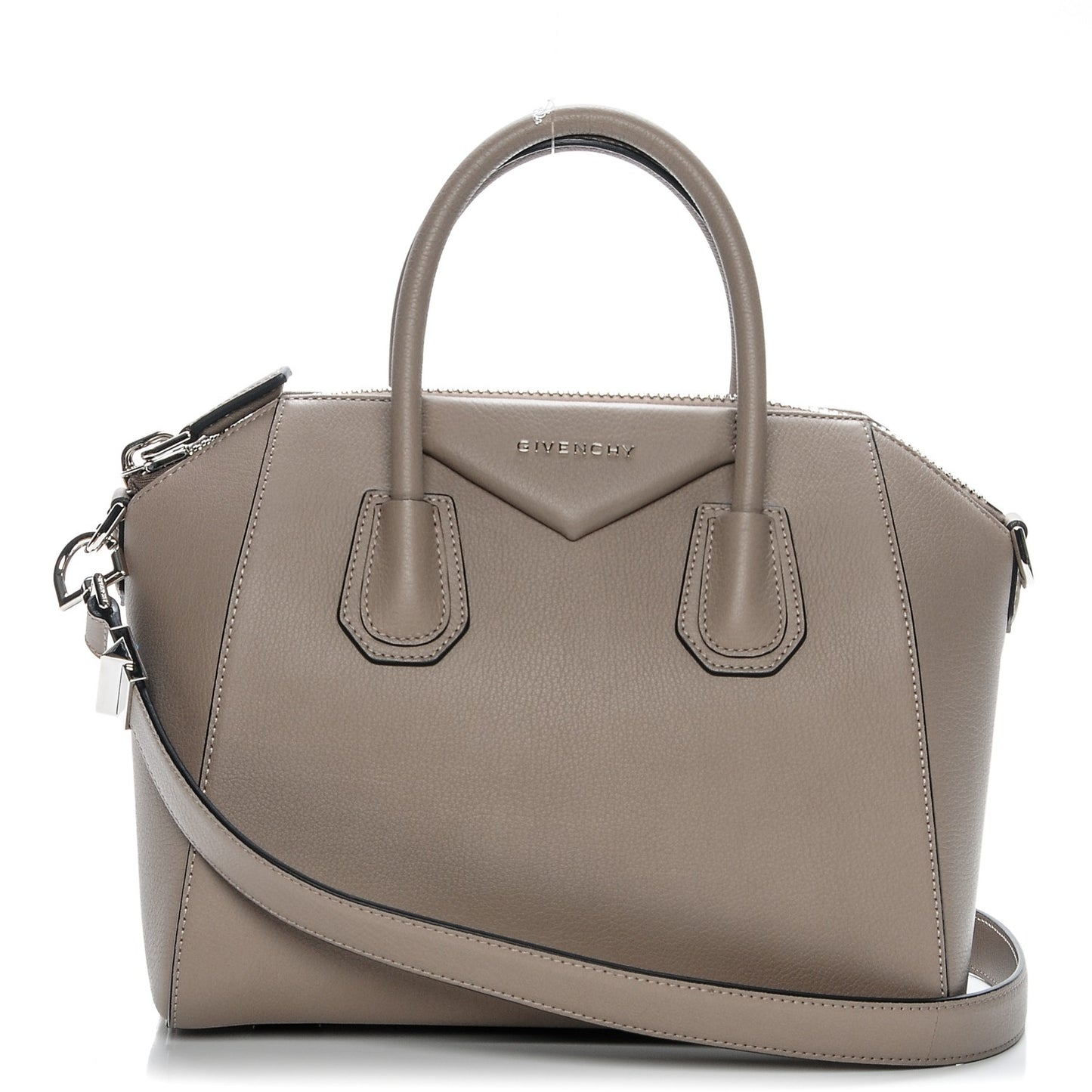 Sugar Goatskin Small Antigona Mastic
