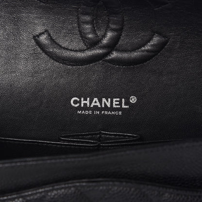 Chanel Caviar Quilted Medium Double Flap Black 9 of 13