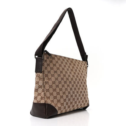 Gucci Monogram Messenger Bag Ebony 3 of 10