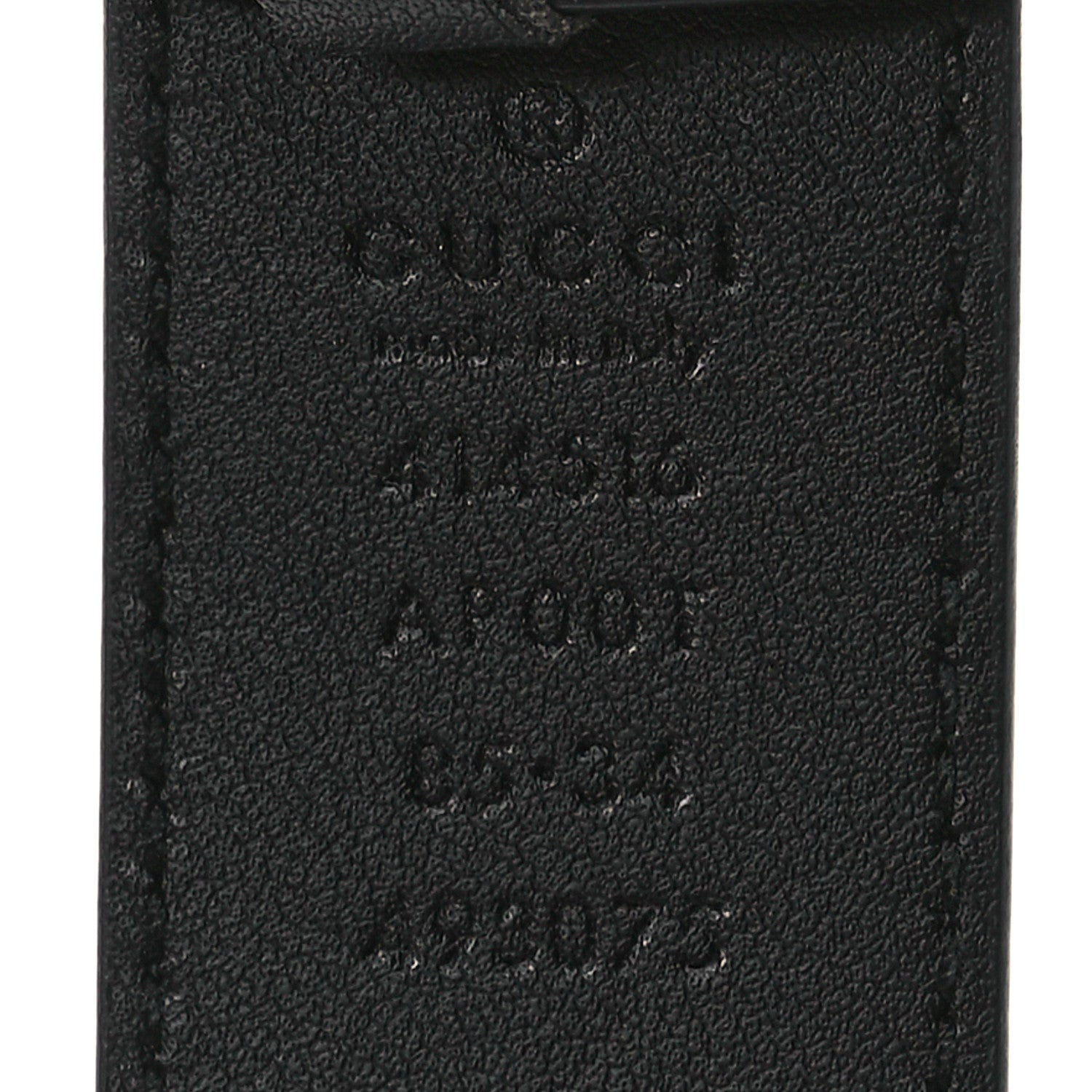 Gucci Calfskin Double G 30mm Belt 85 34 Black 3 of 5