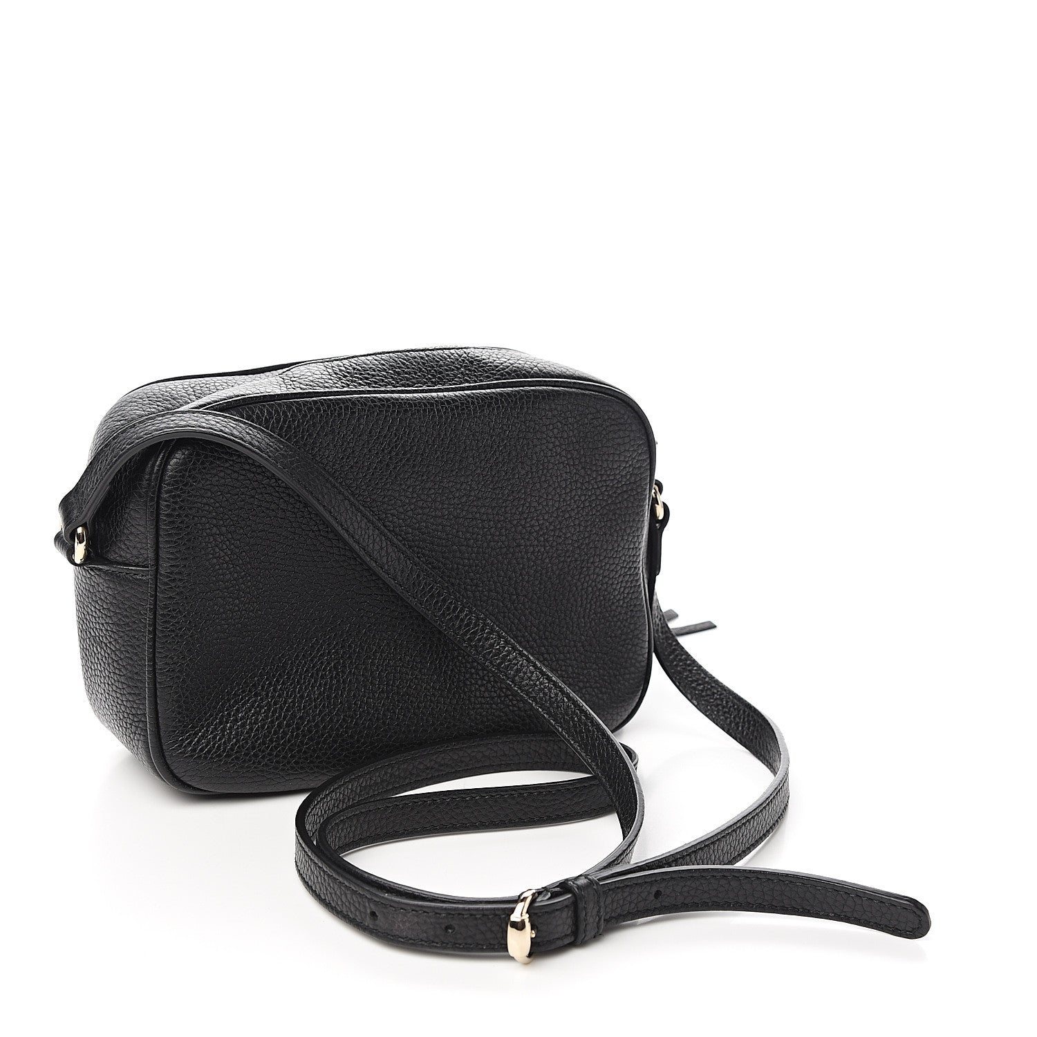 Gucci Pebbled Calfskin Small Soho Disco Bag Black 2 of 8
