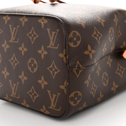 Louis Vuitton Monogram Shearling Cozygram Neonoe BB 10 of 10