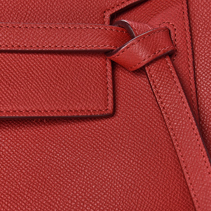 Celine Grained Calfskin Mini Belt Bag Coquelicot 11 of 16