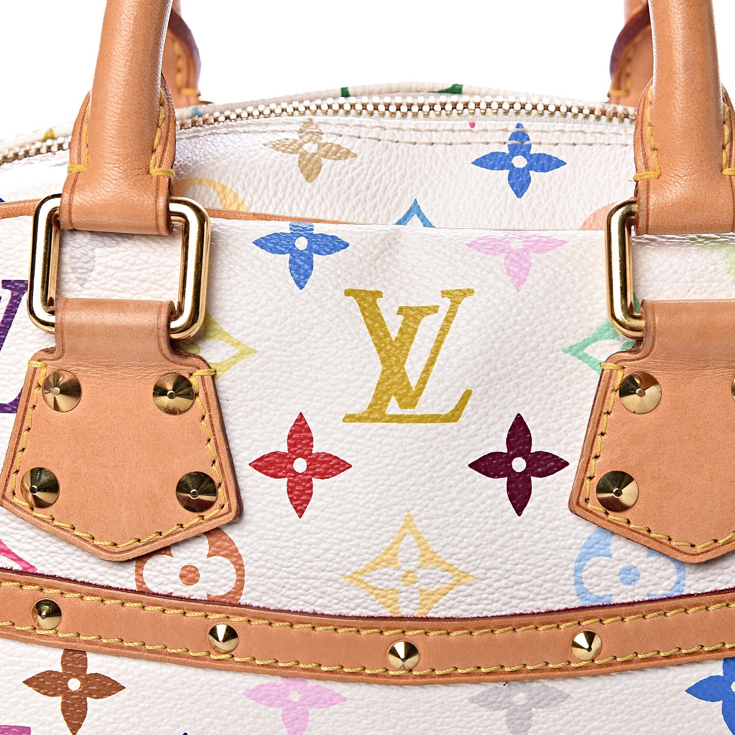 Louis Vuitton Monogram Multicolor Trouville White 7 of 9