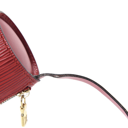 Louis Vuitton Epi Soufflot Pochette Castillan Red 9 of 9