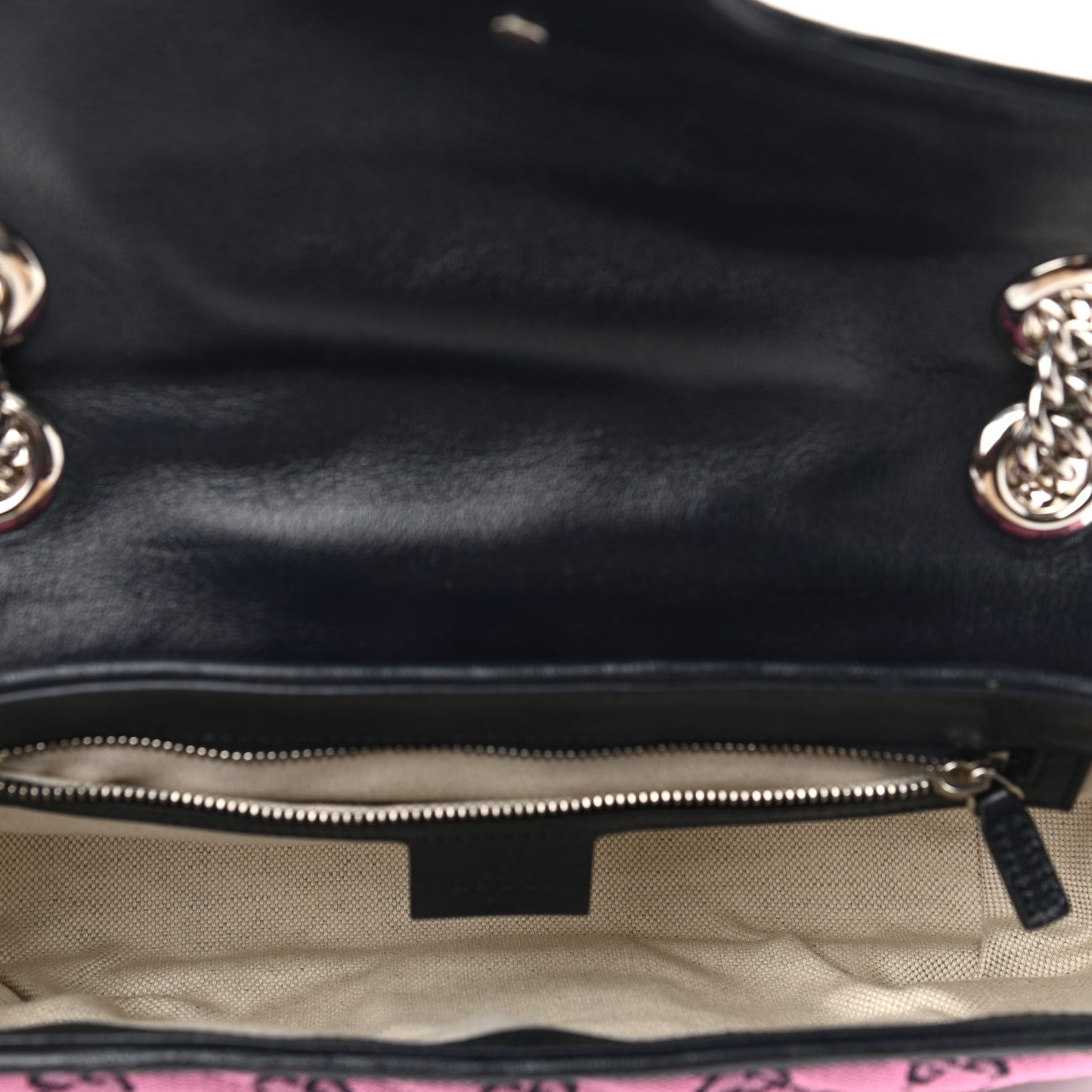 Monogram Multicolor Matelasse Diagonal Small GG Marmont Shoulder Bag Pink Blue