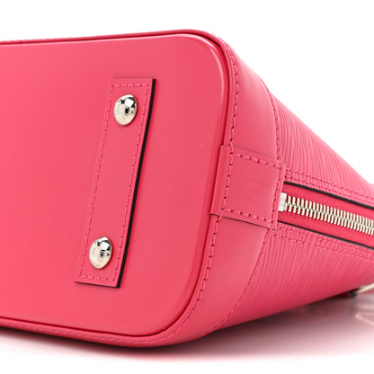 Louis Vuitton Epi Jacquard Alma BB Rose Pondicherry 8 of 12