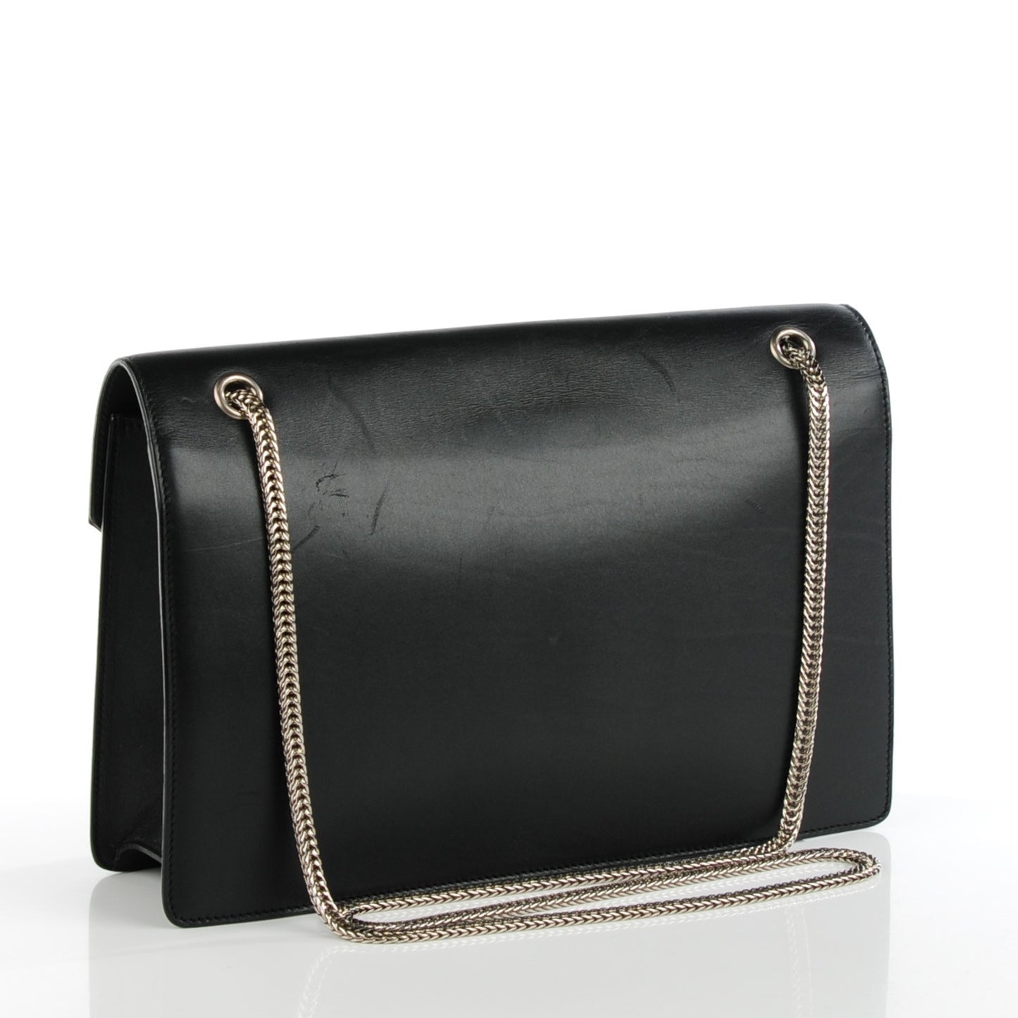Calfskin Studded Medium Betty Black