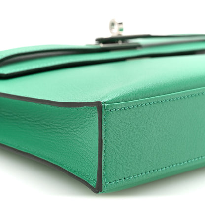 Hermes Chevre Chamkila Kelly Elan Menthe 9 of 12