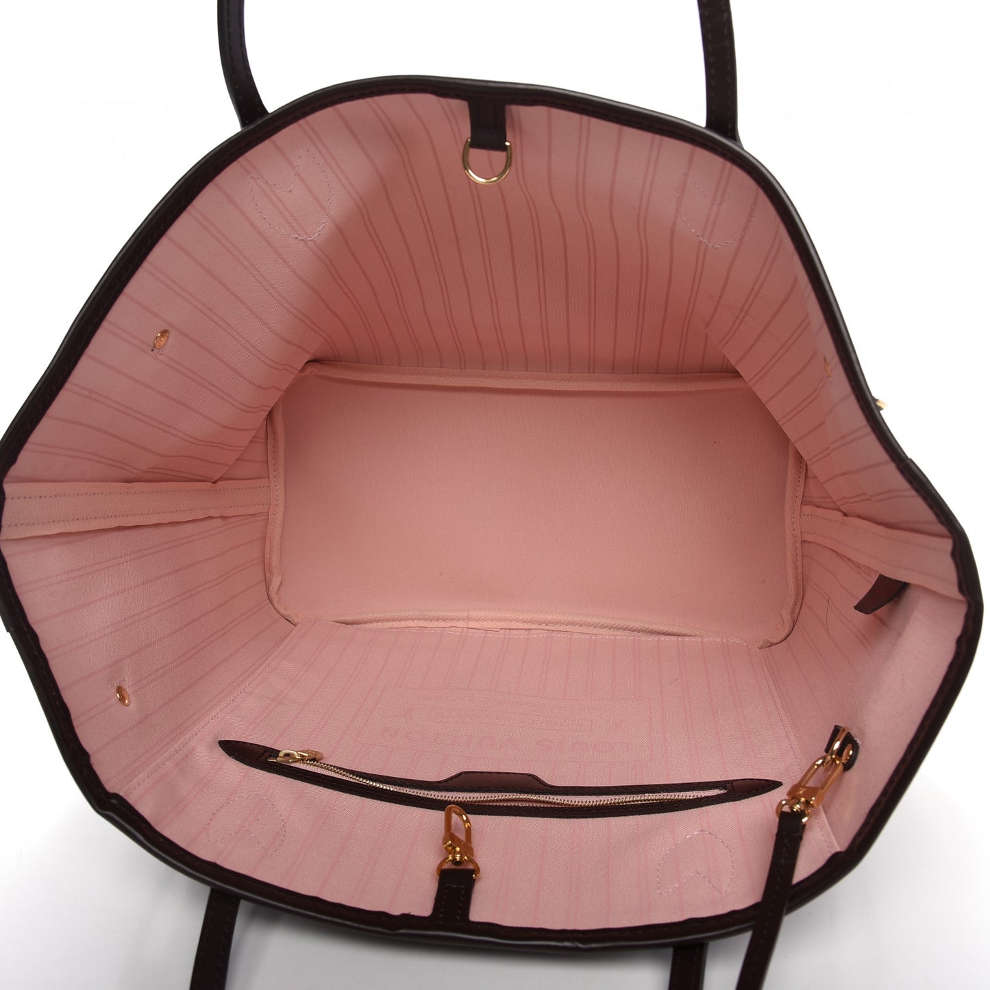 Damier Ebene Neo Neverfull MM Rose Ballerine
