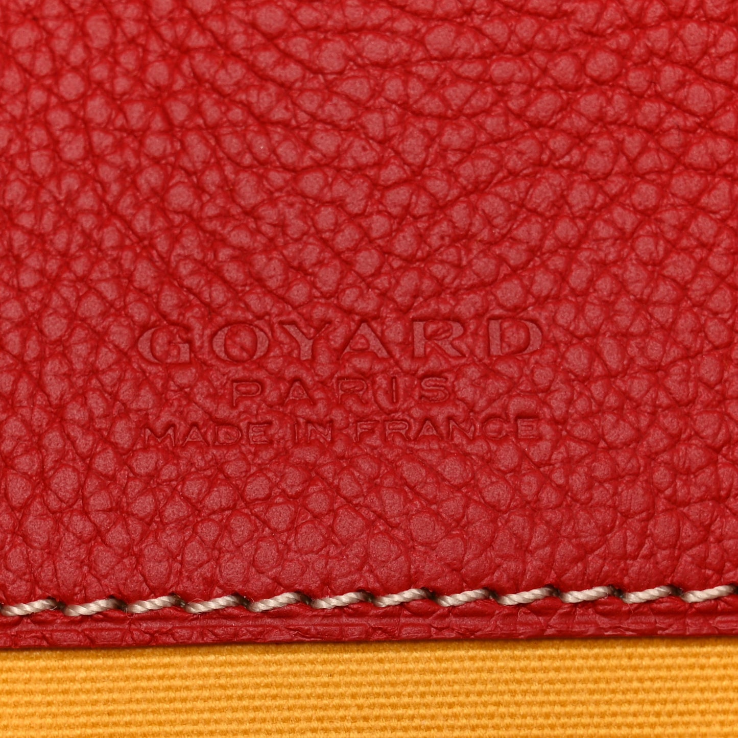 Goyardine Belvedere II PM Messenger Bag Red