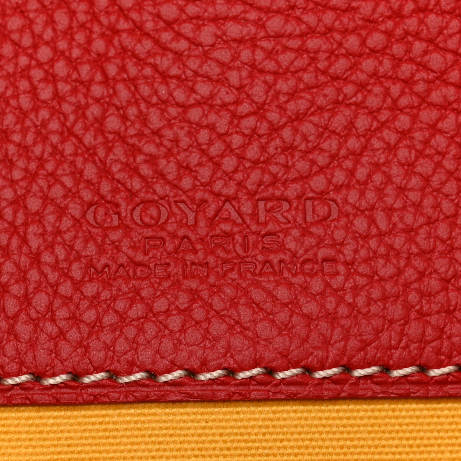 Goyard Goyardine Belvedere II PM Messenger Bag Red 5 of 9