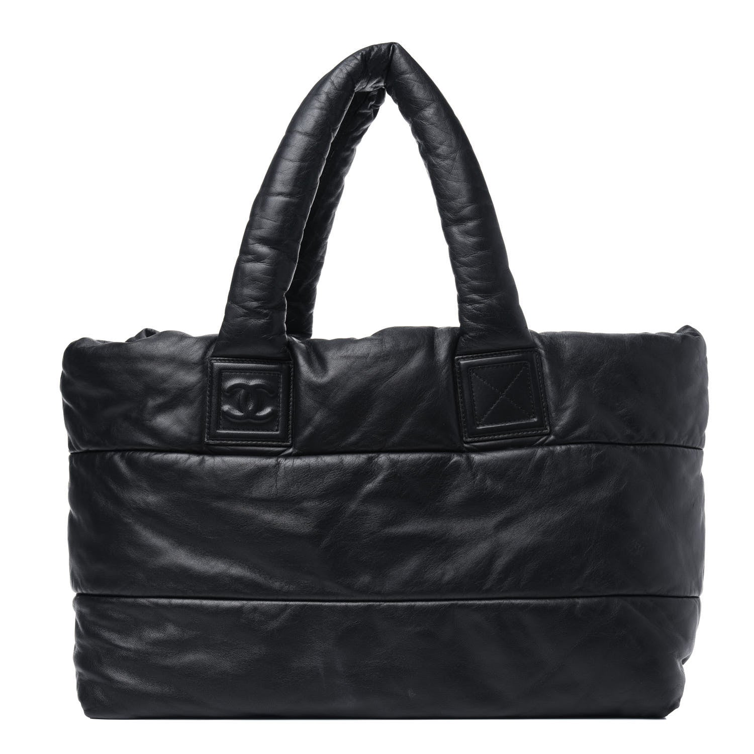 Chanel Nylon Quilted Medium Coco Cocoon Reversible Tote Black 1 of 18