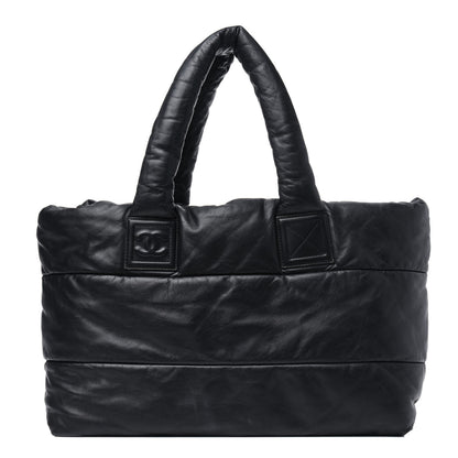 Chanel Nylon Quilted Medium Coco Cocoon Reversible Tote Black 1 of 18