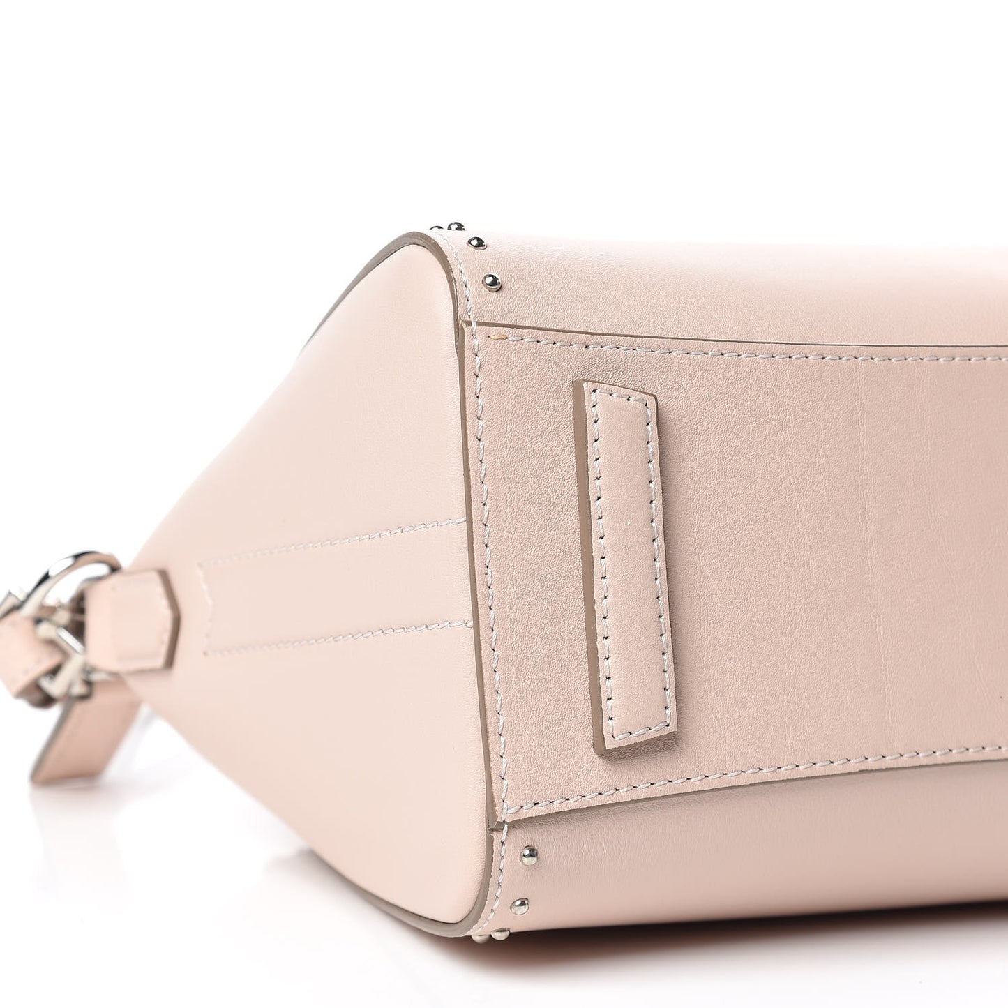 Smooth Calfskin Mini Studded Antigona Pale Pink