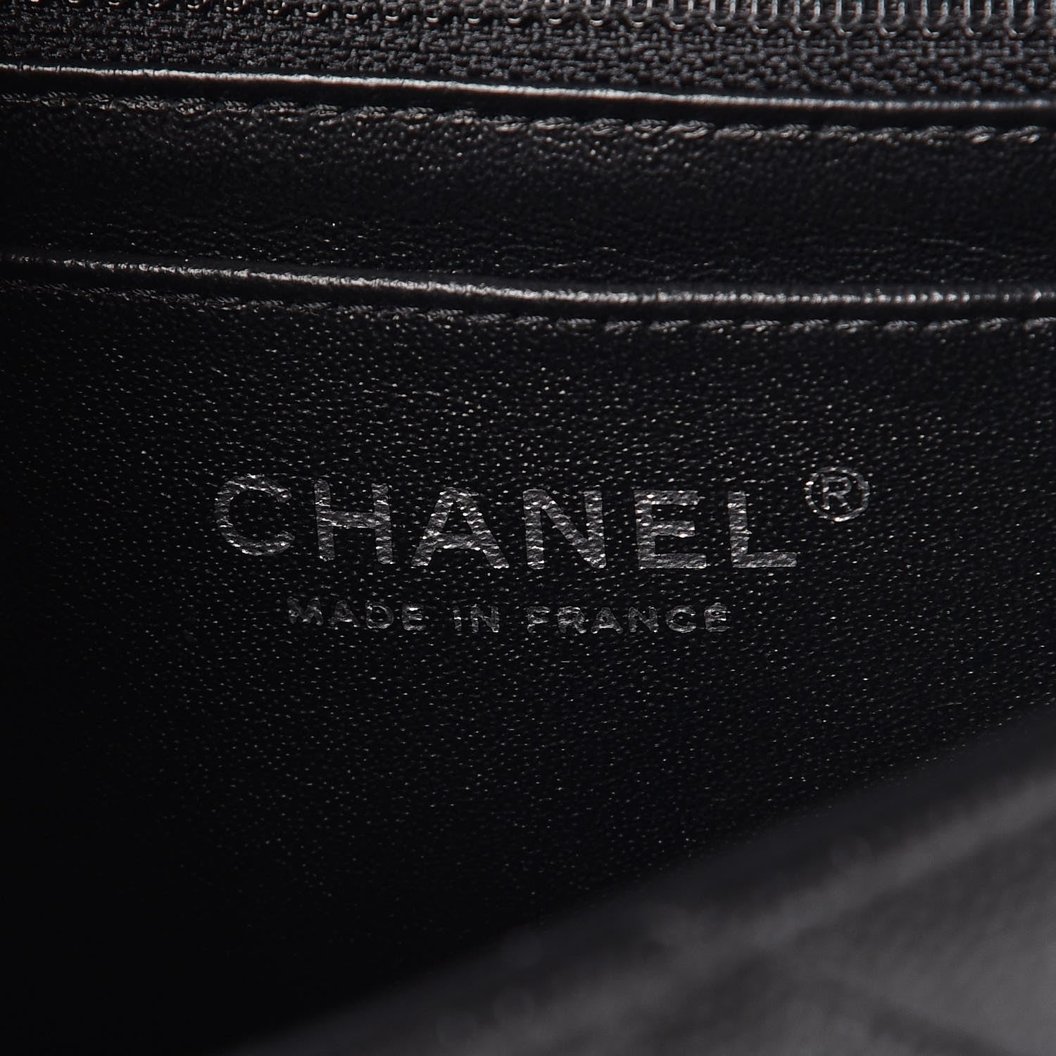 Chanel Iridescent Caviar Quilted Mini Rectangular Flap Black 6 of 7