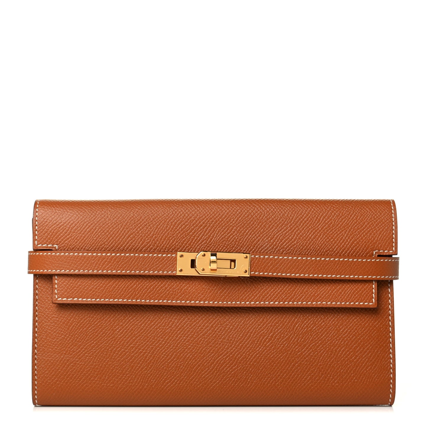 Epsom Kelly Longue Wallet Gold