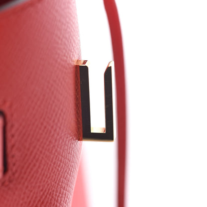 Hermes Epsom Birkin 30 Rouge De Coeur 22 of 31