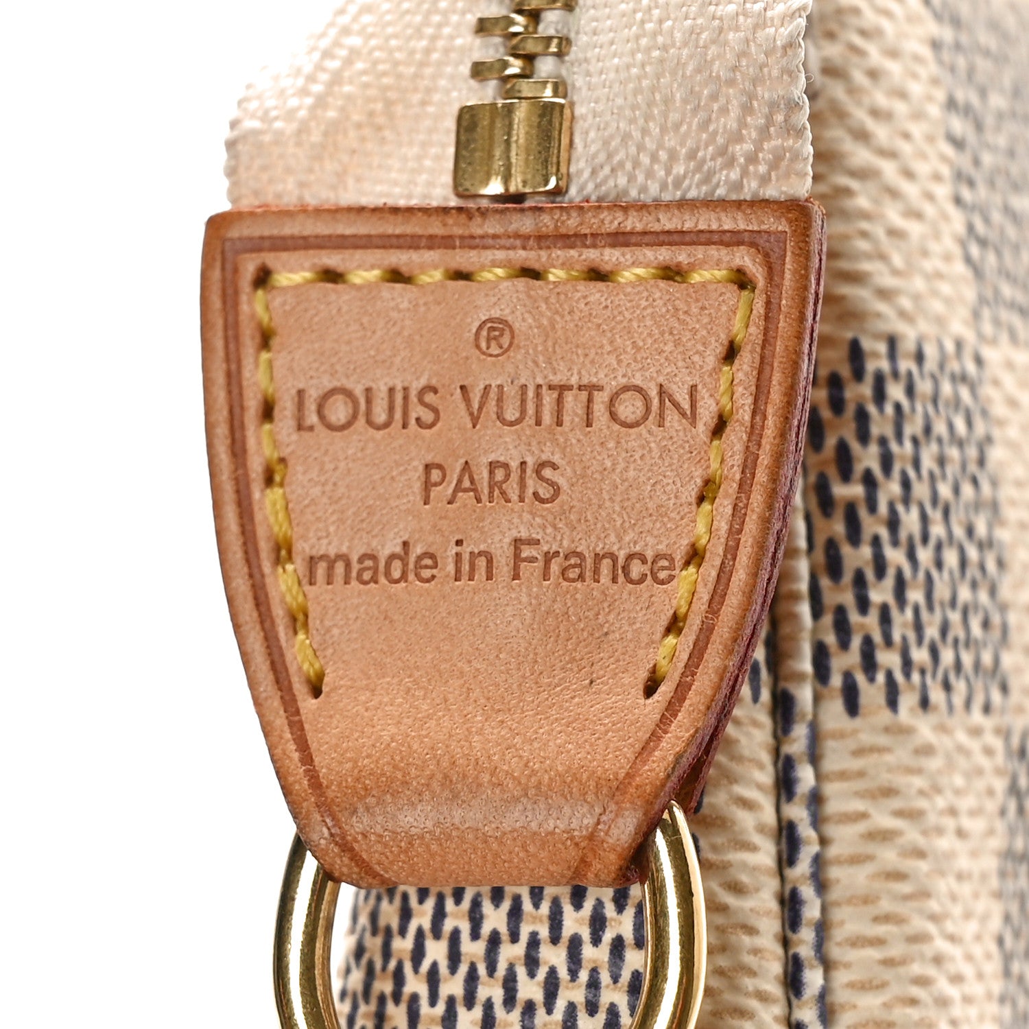 Louis Vuitton Damier Azur Mini Pochette Accessories 6 of 11