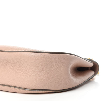 Chloe Grained Lambskin Drew Shoulder Bag Cement Pink 7 of 12