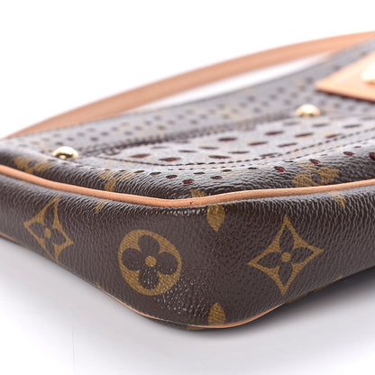 Louis Vuitton Monogram Perforated Pochette Accessories Bag Fuchsia 8 of 9