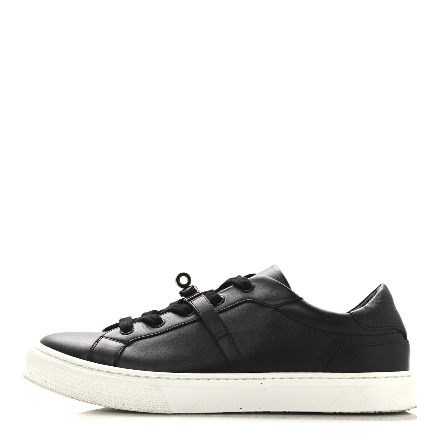 Calfskin Day Sneakers 41 Black