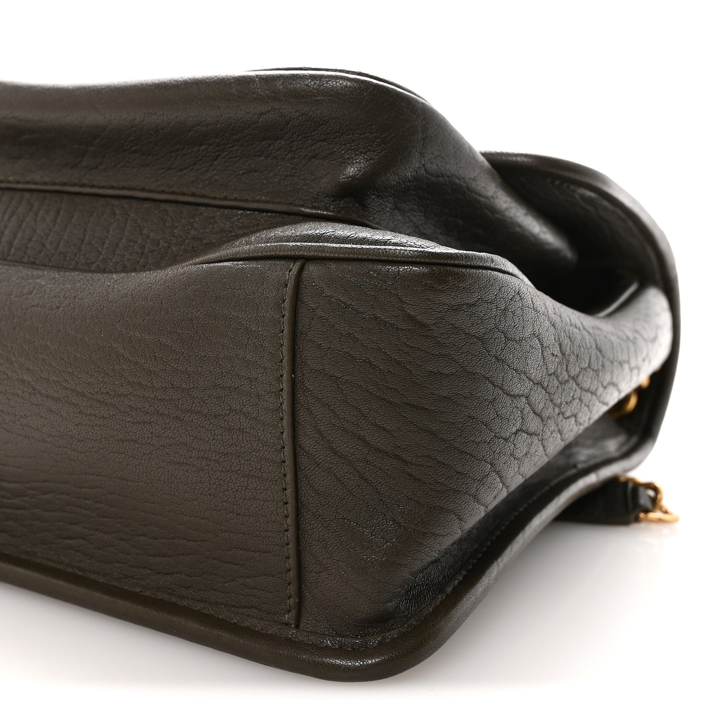 Grained Lambskin Monogram Large Niki Chain Satchel Light Musk