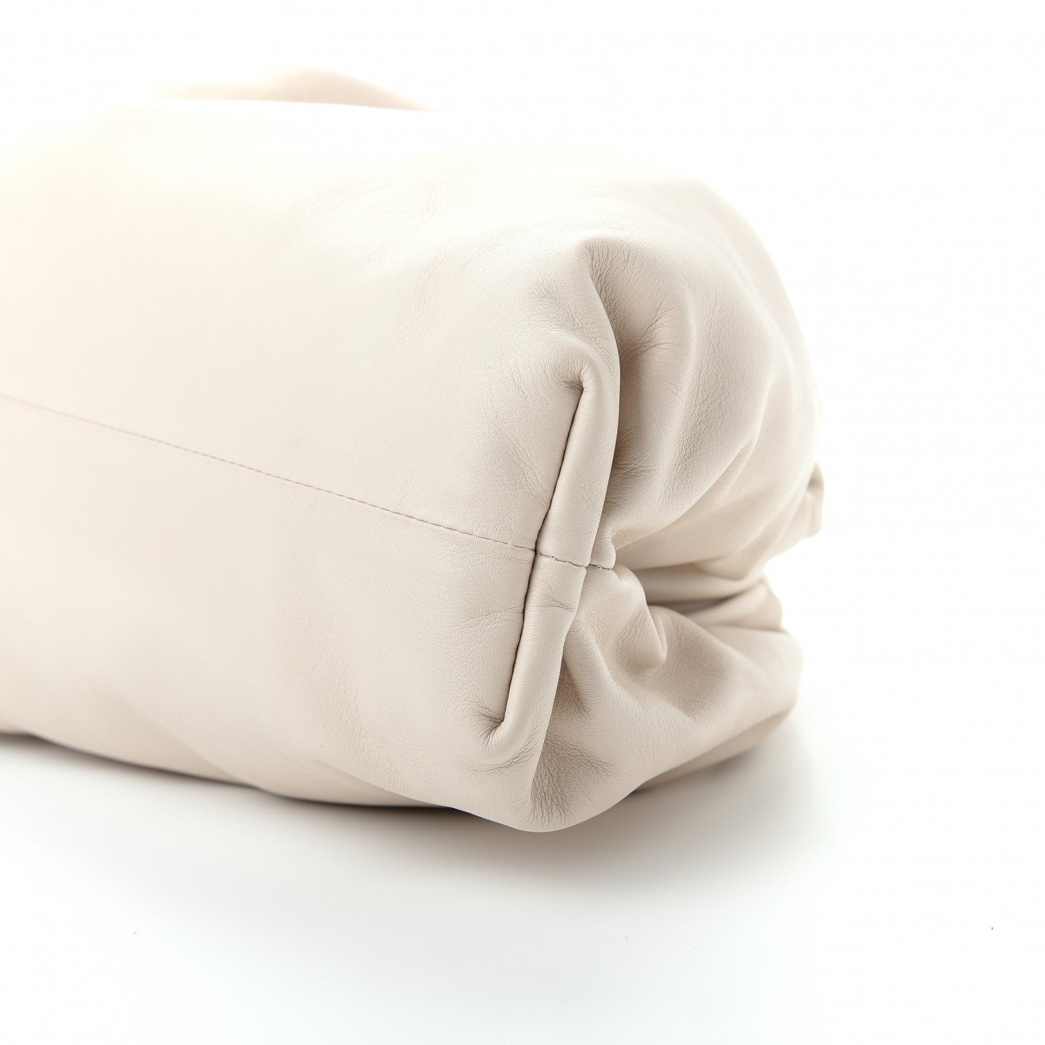 Bottega Veneta Smooth Butter Calf The Pouch Oversized Clutch Mist 6 of 8