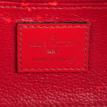 Louis Vuitton Epi Dauphine 17 Cosmetic Pouch Castillan Red 6 of 11