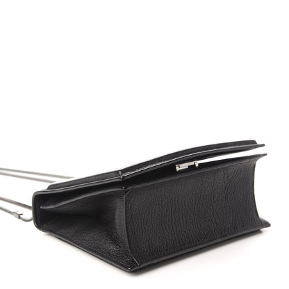 3.1 Phillip Lim 3.1 Goatskin Mini Soleil Flap Bag Black 4 of 9