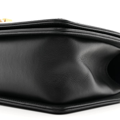Chanel Lambskin Quilted Medium Boy Flap Black 10 of 10
