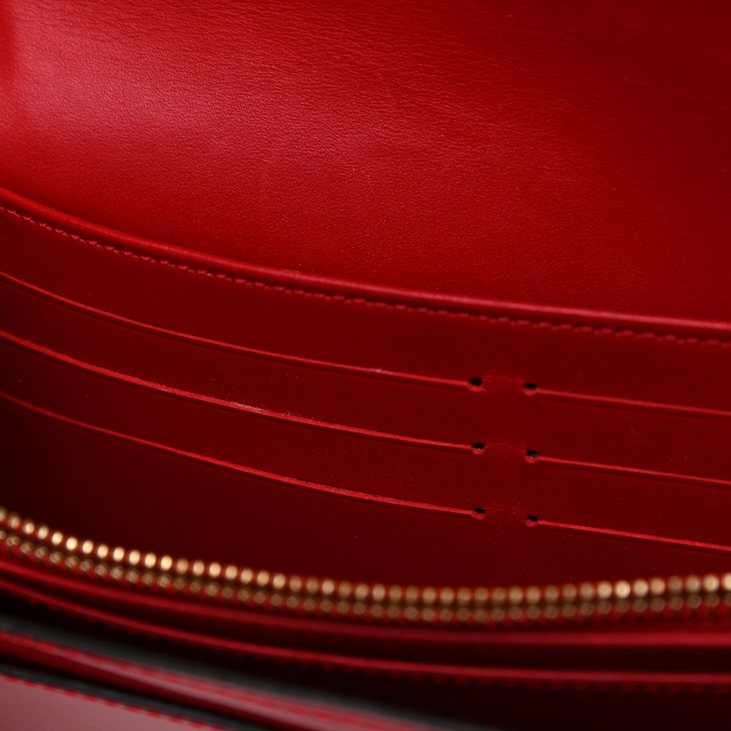 Patent Louise Clutch Cherry